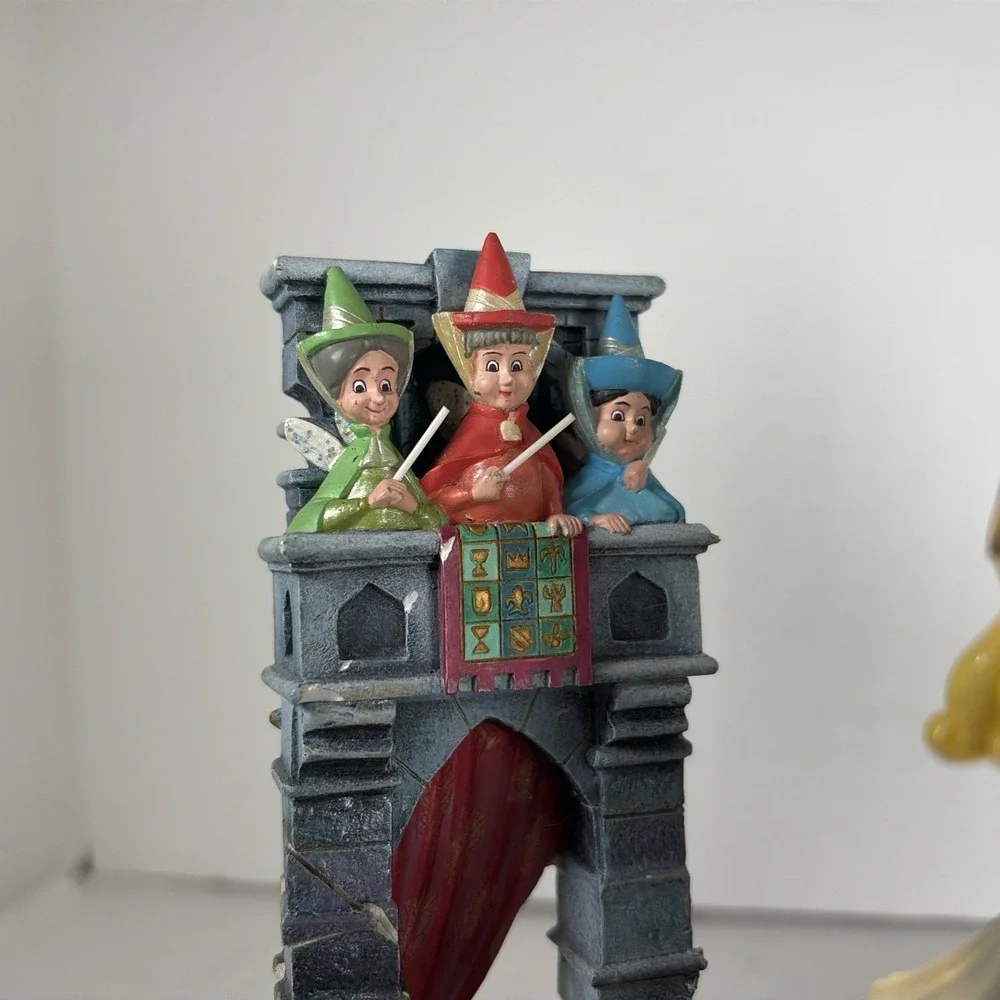 Disney Sleeping Beauty Once Upon a Dream Musical Snow Globe FOR PARTS